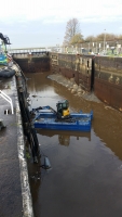 Fish Removal at Marsh Lock, Runcorn