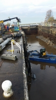 Fish Removal at Marsh Lock, Runcorn