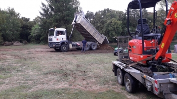 Fishery Maintenance - Carp Fishery in France