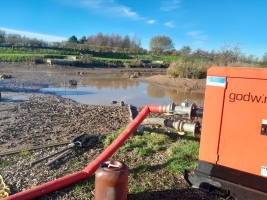 Lake Drain Down & Removal of Carp From the Lake