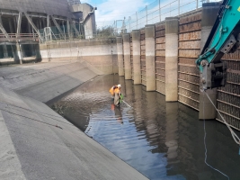 Fish Removal & Relocation, Fiddlers Ferry - <p>Fish removal and relocation at Fiddlers Ferry power station due to demolition works</p>